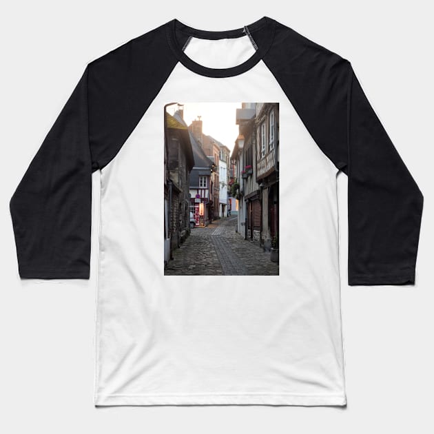 A View of Honfleur, France Baseball T-Shirt by golan22may